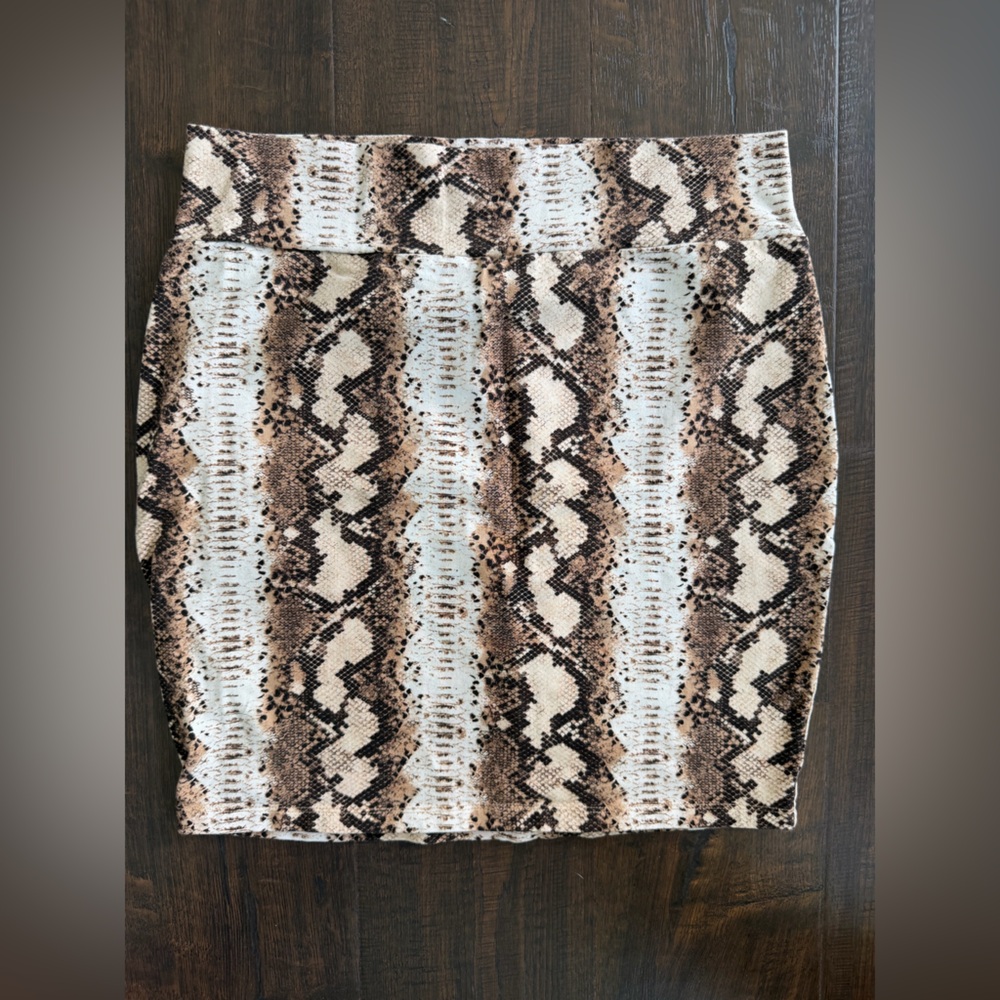Wild Fable Animal Print Knit Scarf